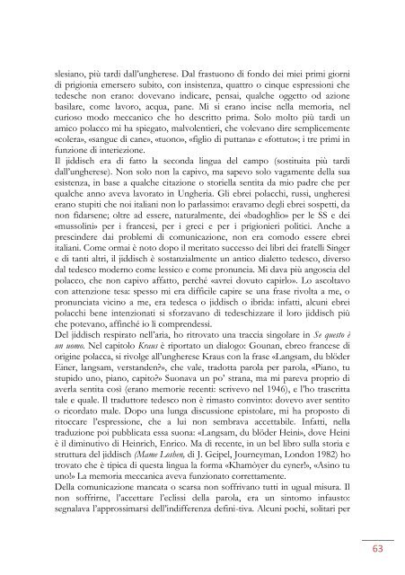 I sommersi e i salvati