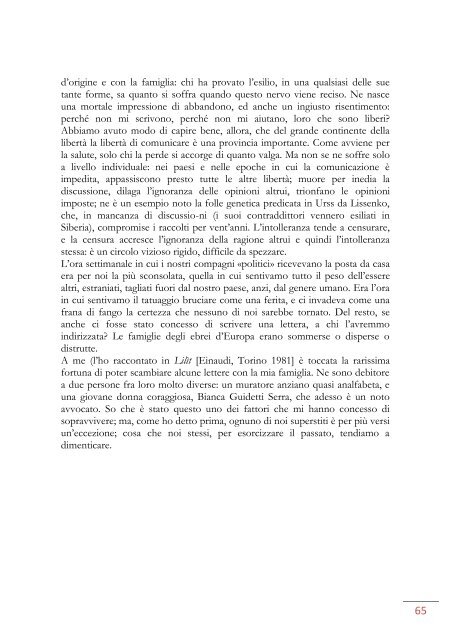 I sommersi e i salvati