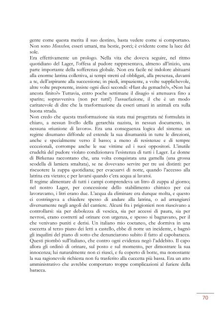 I sommersi e i salvati