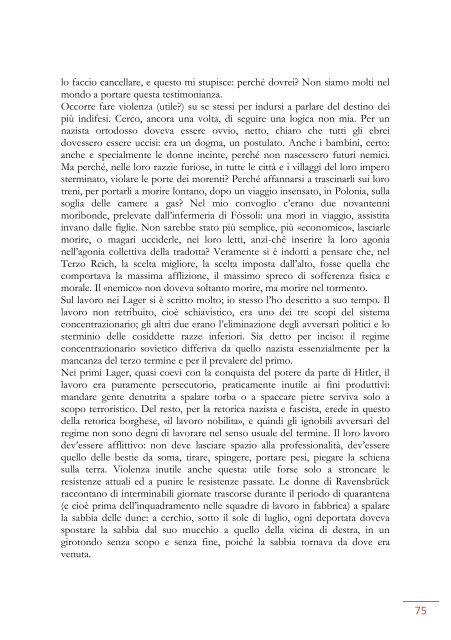 I sommersi e i salvati