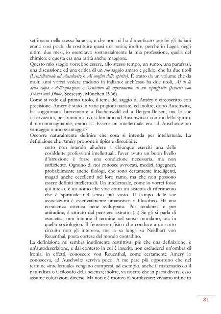 I sommersi e i salvati