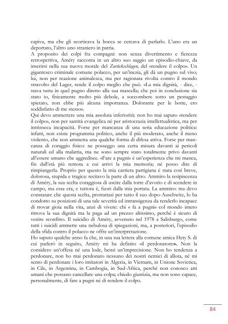 I sommersi e i salvati