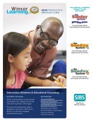 Sonday System 1 Sample Lesson Plan Packet (PDF) - Winsor ...