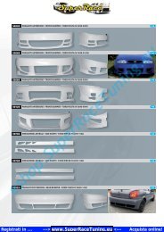 car accessories catalog - Superrace Tuning ESHOP