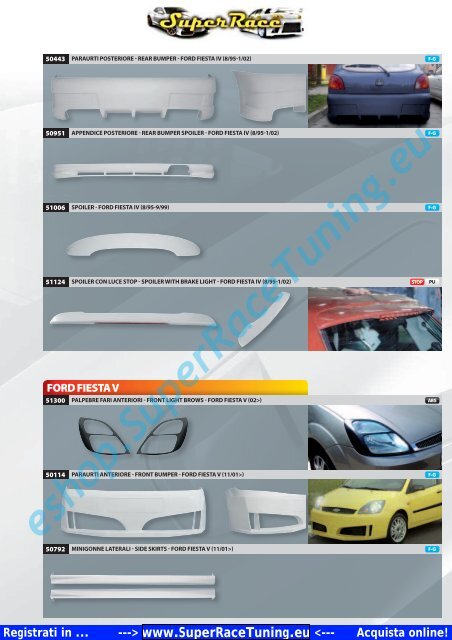 car accessories catalog - Superrace Tuning ESHOP