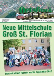 Ortsfunk - Marktgemeinde GroÃŸ St. Florian