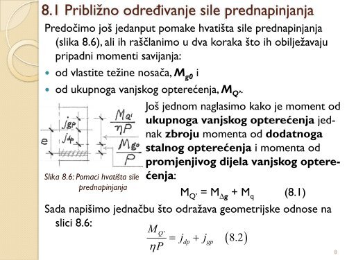 08 Potrebna sila prednapinjanja