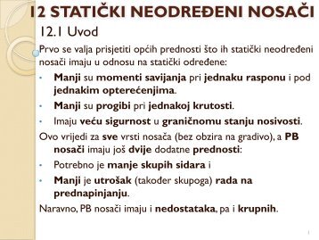 12 STATIÄKI NEODREÄENI NOSAÄI