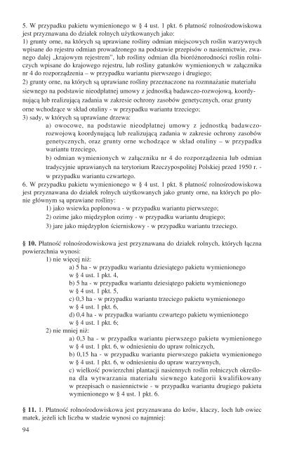 program rolnoÅrodowiskowy 2007â2013 - Baltic Green Belt