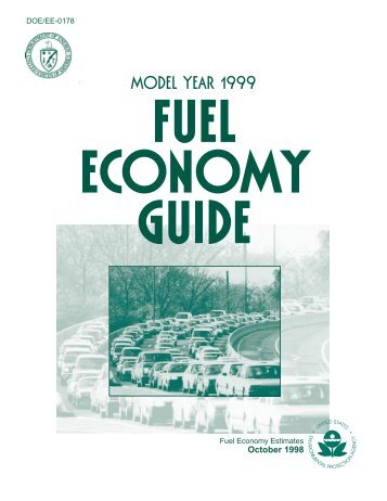 Model Year 1999 Fuel  Economy Guide