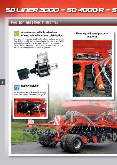The direct drill range SD Liner 3000 - SD 4000R - SD 6000R - Kuhn
