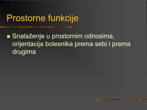 Prostorne i konstrukcijske funkcije, apraksje