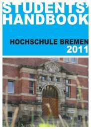 Erstireader 2011_deutsch.pdf - AStA der Hochschule Bremen