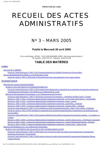 Raa_mars_2005 - AUDE