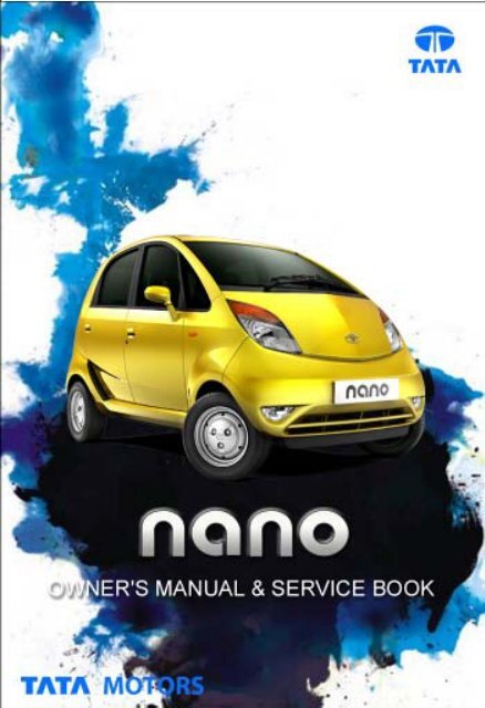 Owner's Manual & Service Book - Tata Motors Customer Care