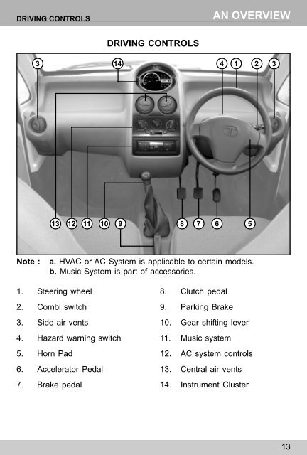 Owner's Manual & Service Book - Tata Motors Customer Care