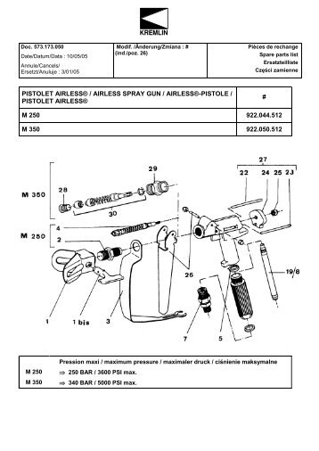 573173050-0505 pistolet M250, M350, MP200 PL.pdf - Rexton