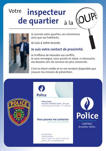 Folder inspecteur de quartier rev5.indd - Lokale Politie