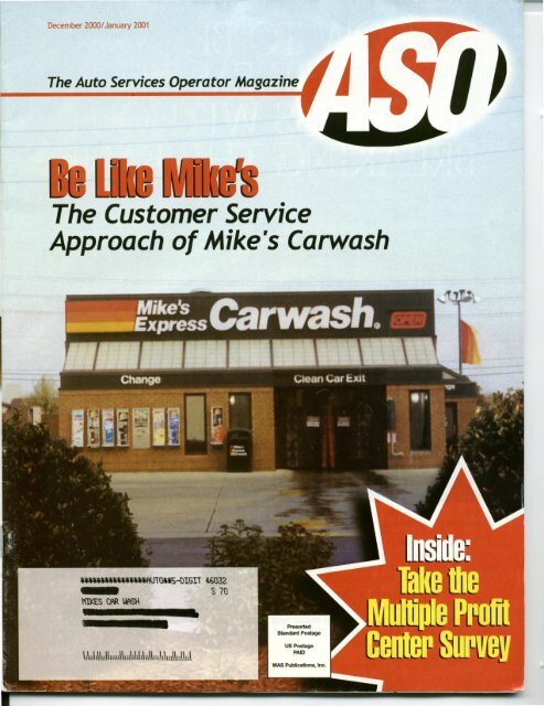 Bu LL LL- Wu LL-5 - Mike's Carwash