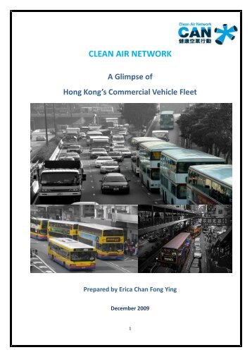 A Glimpse of Hong Kong's Commercial Vehicle Fleet