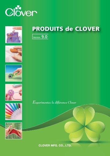 PRODUITS de CLOVER Version 9.0