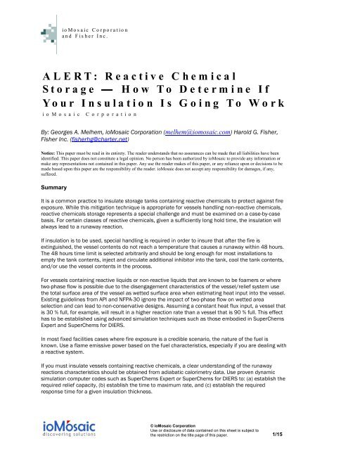 Download Now - Chemical Processing