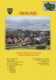 OROSLAVJE - zagorjepublic