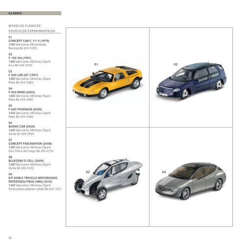 Model Car Selection 2012 - Boutique Mercedes-Benz