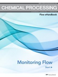 Monitoring Flow - Chemical Processing