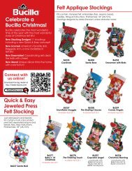 Celebrate a Bucilla Christmas! Felt Applique ... - Plaid Enterprises