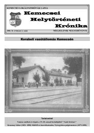 2006. II. évfolyam 2. szám - Kemecse Online