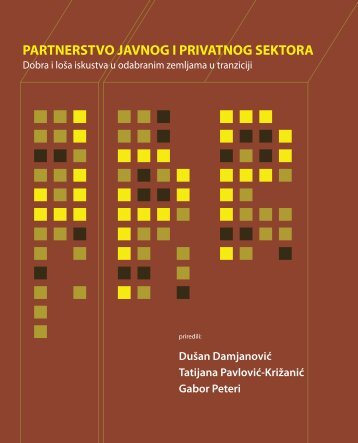 PARTNERSTVO JAVNOG I PRIVATNOG SEKTORA ... - PALGO centar