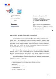 lettre de l'IA Ã  un directeur et son IEN - Collectif national de ...