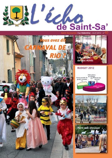 l'e choAvril2012_Mise en page 1 - Saint-Savournin