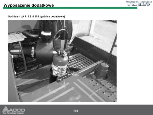 Informacje techniczne o kombajnie FENDT - Korbanek