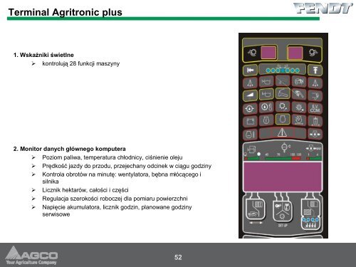 Informacje techniczne o kombajnie FENDT - Korbanek