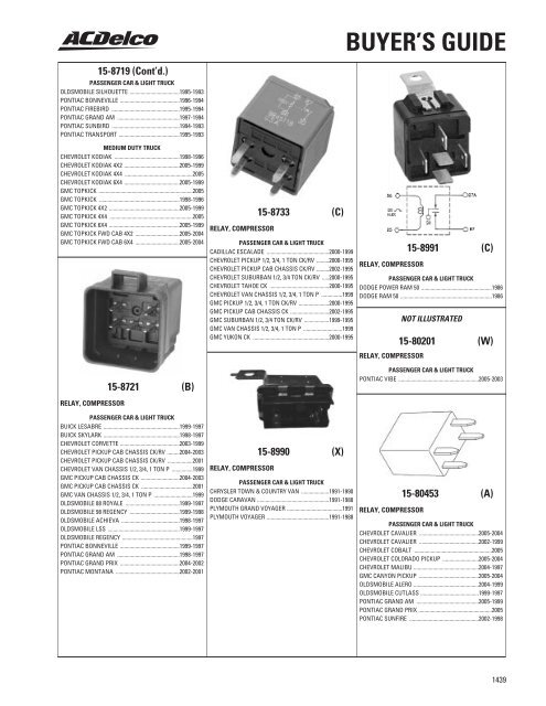 BUYER'S GUIDE - ACDelco