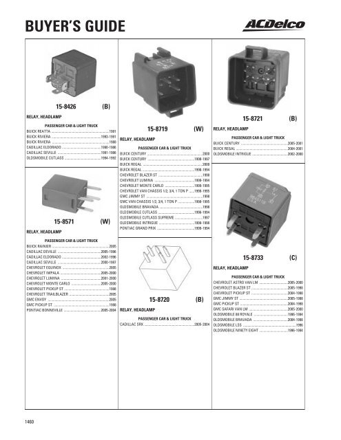 BUYER'S GUIDE - ACDelco