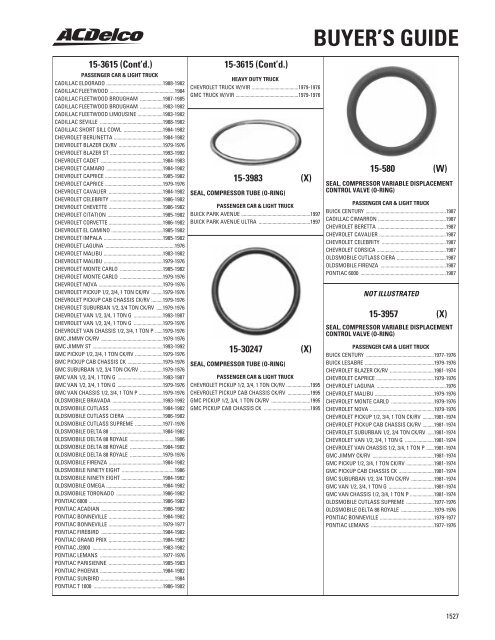 BUYER'S GUIDE - ACDelco