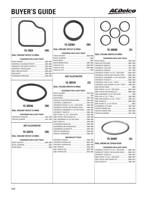 BUYER'S GUIDE - ACDelco