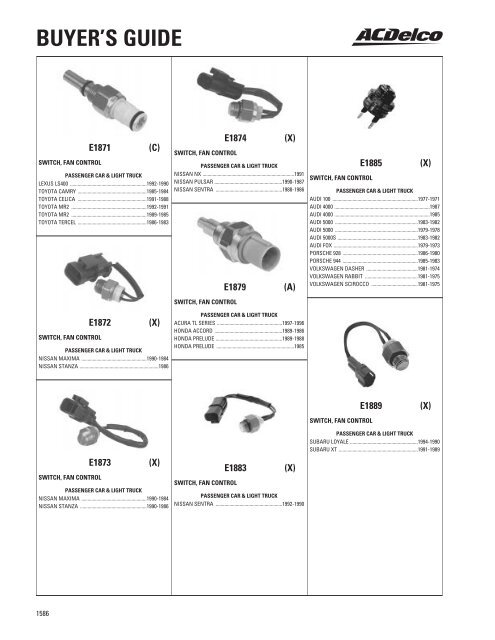 BUYER'S GUIDE - ACDelco