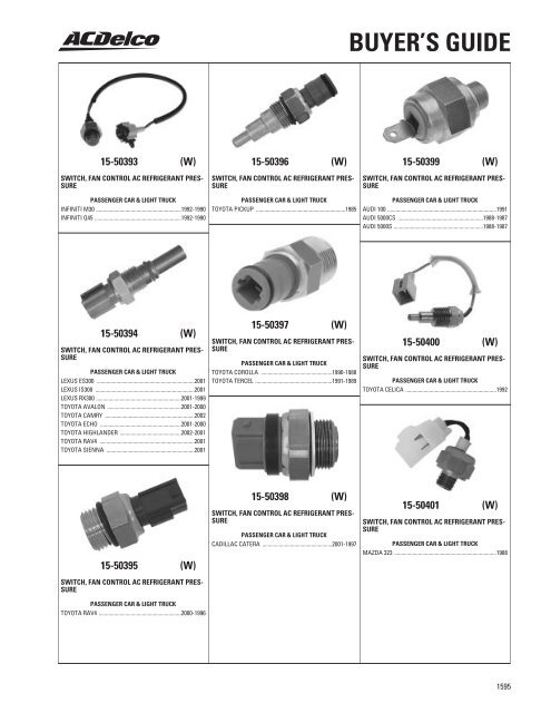 BUYER'S GUIDE - ACDelco