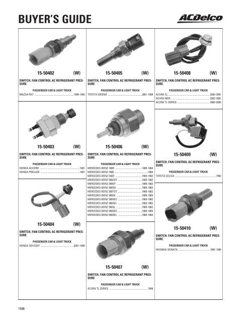 BUYER'S GUIDE - ACDelco