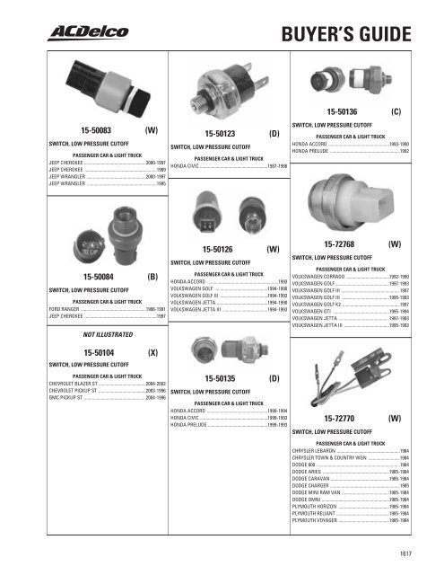 BUYER'S GUIDE - ACDelco