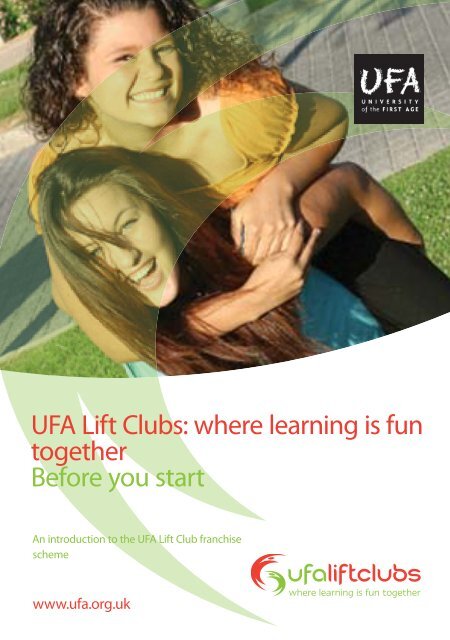 UFA Franchise Brochure [PDF] - University of the First Age