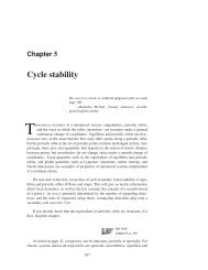 Chapter 5 - Cycle stability - ChaosBook.org