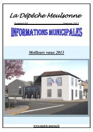 La Dépêche Meulsonne - Mairie-maron.fr