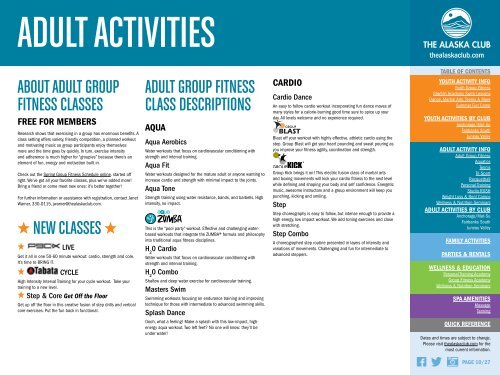 MARCH TO JUNE 2015 ACTIVITY GUIDE