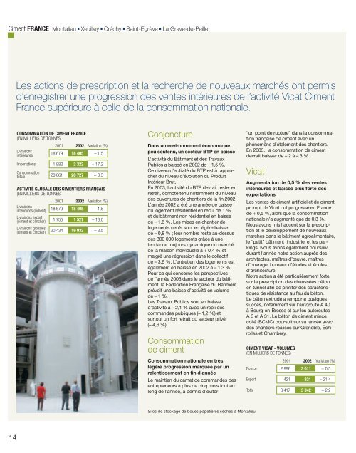 Rapport annuel - Vicat