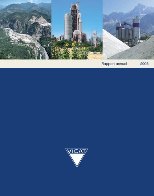 Rapport annuel - Vicat